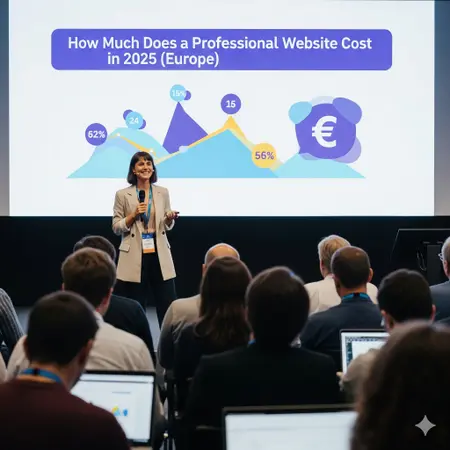 Guía de precios para páginas web profesionales en Europa 2025